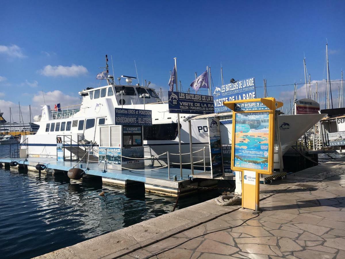Cosy T2 Port De Toulon - Stade Mayol "Clim, Wifi Gratuit" Exterior foto